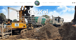 Desktop Screenshot of geokol.hr